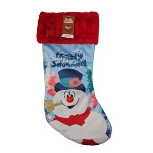 Frosty the Snowman Christmas Stocking Kurt‎ Adler 18"